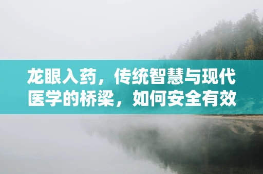 龙眼入药，传统智慧与现代医学的桥梁，如何安全有效地利用？