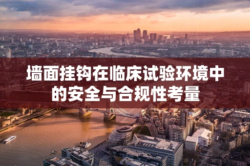 墙面挂钩在临床试验环境中的安全与合规性考量