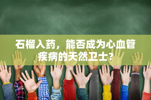 石榴入药，能否成为心血管疾病的天然卫士？