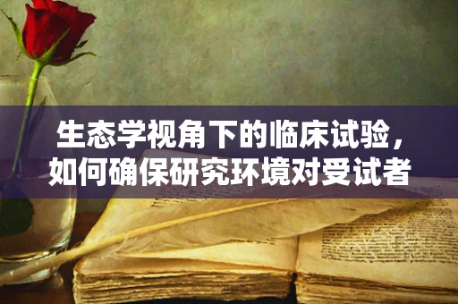 生态学视角下的临床试验，如何确保研究环境对受试者的影响最小化？