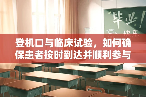 登机口与临床试验，如何确保患者按时到达并顺利参与？