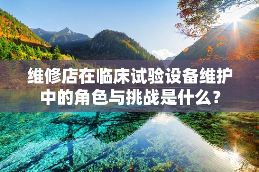 维修店在临床试验设备维护中的角色与挑战是什么？