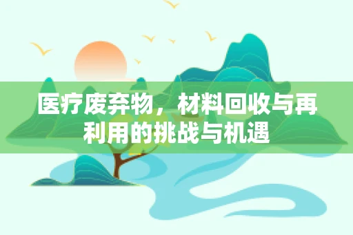 医疗废弃物，材料回收与再利用的挑战与机遇