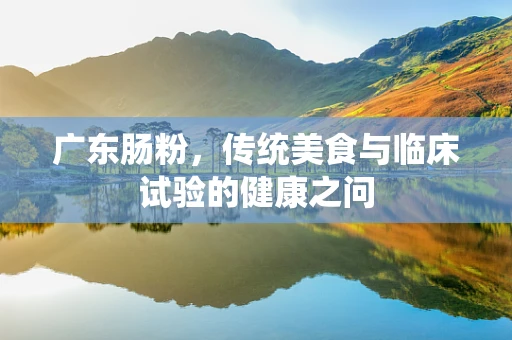 广东肠粉，传统美食与临床试验的健康之问