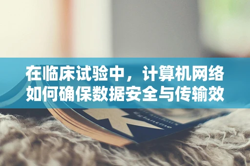 在临床试验中，计算机网络如何确保数据安全与传输效率？