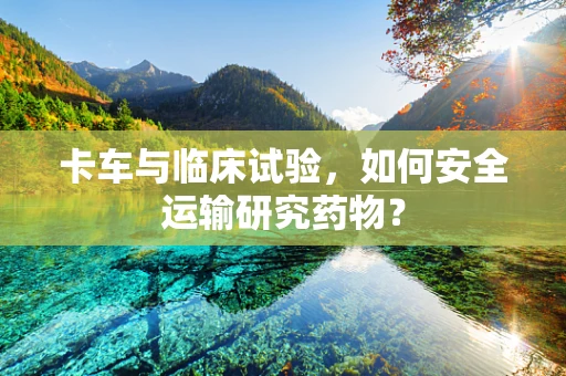 卡车与临床试验，如何安全运输研究药物？