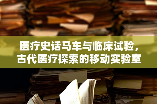 医疗史话马车与临床试验，古代医疗探索的移动实验室