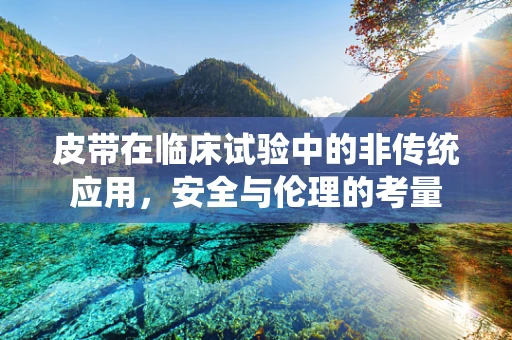 皮带在临床试验中的非传统应用，安全与伦理的考量
