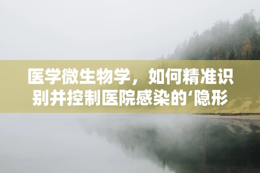 医学微生物学，如何精准识别并控制医院感染的‘隐形杀手’？