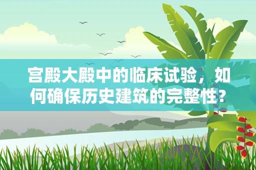 宫殿大殿中的临床试验，如何确保历史建筑的完整性？