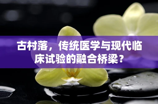 古村落，传统医学与现代临床试验的融合桥梁？