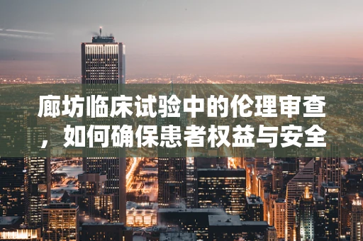 廊坊临床试验中的伦理审查，如何确保患者权益与安全？