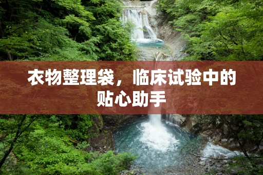 衣物整理袋，临床试验中的贴心助手