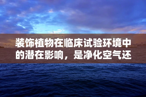 装饰植物在临床试验环境中的潜在影响，是净化空气还是引发过敏？