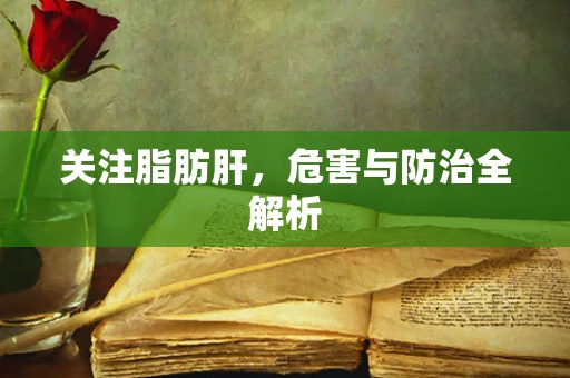 关注脂肪肝，危害与防治全解析