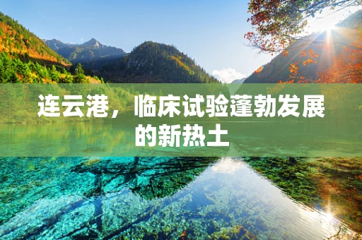 连云港，临床试验蓬勃发展的新热土