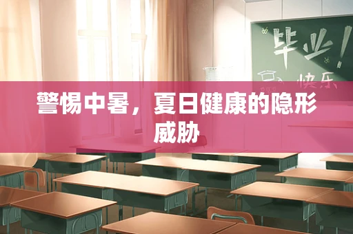 警惕中暑，夏日健康的隐形威胁