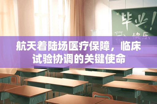 航天着陆场医疗保障，临床试验协调的关键使命