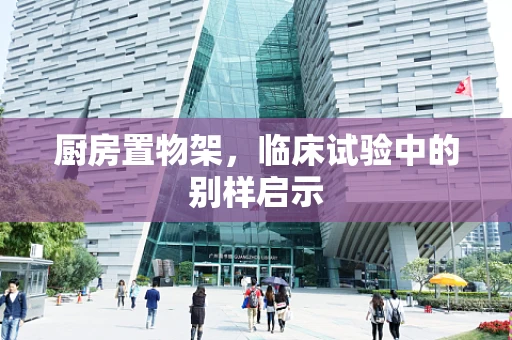 厨房置物架，临床试验中的别样启示