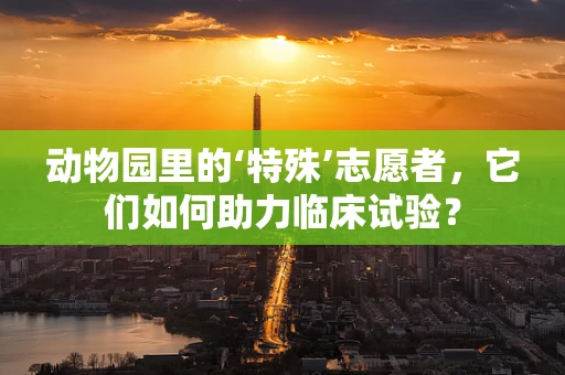 动物园里的‘特殊’志愿者，它们如何助力临床试验？