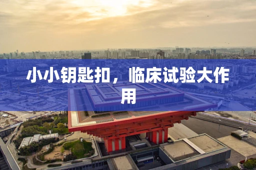 小小钥匙扣，临床试验大作用